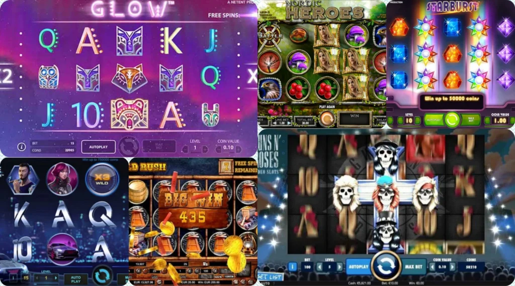 diffrent slots